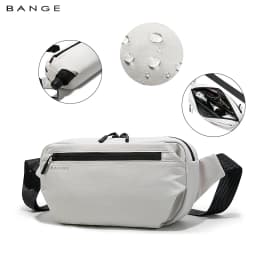 BANGE Anti-Theft Waterproof Chest Bag Multi-Carry Modes Sling Crossbody Travel Shoulder Bag for Men Ourdoor Sports Fit 7.9'' Pad