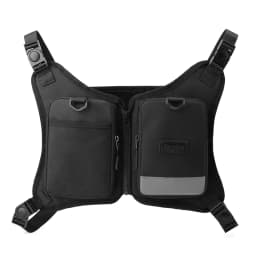 Tactical Camouflage Backpack Men's Personality Vest Bag Casual Nylon Fabric Unisex Crossbody Bag for Leisure Scenarios