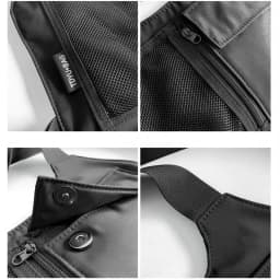 Homefish Hip-hop Streetwear Unisex Chest Rig Bag High Quality Nylon Chest Bags Multi-function Tactical Vest Backpack
