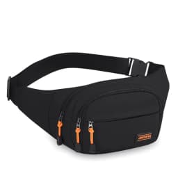 Waterproof Crossbody Bag for Mobile Phone Money Collection Outdoor Work Leisure Nylon Fabric Soft Bag Zipper Closure Unisex