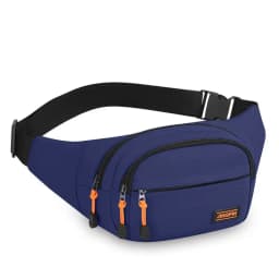 Waterproof Crossbody Bag for Mobile Phone Money Collection Outdoor Work Leisure Nylon Fabric Soft Bag Zipper Closure Unisex