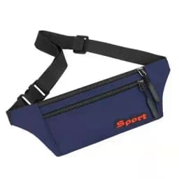 Waterproof Crossbody Bag for Mobile Phone Money Collection Outdoor Work Leisure Nylon Fabric Soft Bag Zipper Closure Unisex
