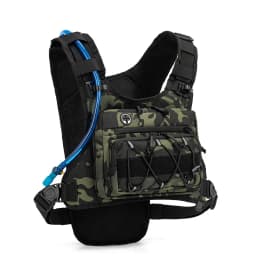 Outdoor Tactical Camouflage Battle Chest Bag Multi-Functional Water Bag Phone Integrated Vest Bag for Men And Women