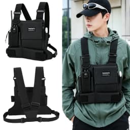 2026 New Chest bags unisex Function Chest Rig Bag Men Vest Backpack Walkie-talkie bag for running fishing cycling outdoor Sports