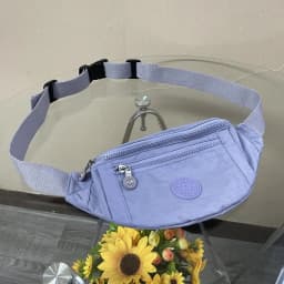 Lightweight Outdoor Unisex Waist Bag Classic Versatile Chest Bag Two-In-One Casual Style Zip Closure Color Fashion