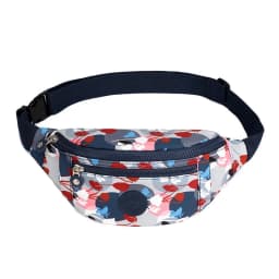 Lightweight Outdoor Unisex Waist Bag Classic Versatile Chest Bag Two-In-One Casual Style Zip Closure Color Fashion