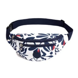 Lightweight Outdoor Unisex Waist Bag Classic Versatile Chest Bag Two-In-One Casual Style Zip Closure Color Fashion