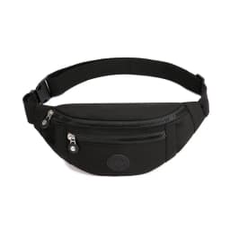 Lightweight Outdoor Unisex Waist Bag Classic Versatile Chest Bag Two-In-One Casual Style Zip Closure Color Fashion