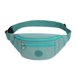 Lightweight Outdoor Unisex Waist Bag Classic Versatile Chest Bag Two-In-One Casual Style Zip Closure Color Fashion