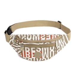 Lightweight Outdoor Unisex Waist Bag Classic Versatile Chest Bag Two-In-One Casual Style Zip Closure Color Fashion