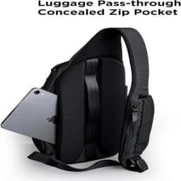 Casual Men's Chest Bag Large Capacity Crossbody Bag Portable Commuting Waterproof New Fashion Trending 2025 Spring Color