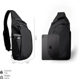 Casual Men's Chest Bag Large Capacity Crossbody Bag Portable Commuting Waterproof New Fashion Trending 2025 Spring Color