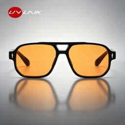 15 Colors Square Sunglasses for Men Women Double Bridge UV400 Protection Black Yellow Brown Leopard Outdoor Sun Glasses Unisex
