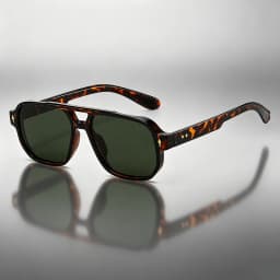 15 Colors Square Sunglasses for Men Women Double Bridge UV400 Protection Black Yellow Brown Leopard Outdoor Sun Glasses Unisex