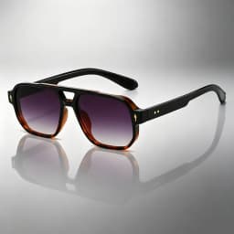15 Colors Square Sunglasses for Men Women Double Bridge UV400 Protection Black Yellow Brown Leopard Outdoor Sun Glasses Unisex