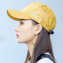 New Trend Reflective Korean Fashion Men Women Baseball Hats VELOUR LEATHER Comfortable Versatile Unisex Printing Outdoor Outings