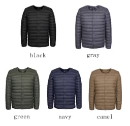 NewBang Brand Men's Down Jacket Ultra Light Down Jacket Men Slim Windproof Portable Lightweight Coat Warm Liner