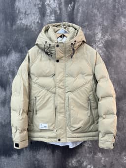Men's Thickened Washable down Jacket Winter Trendy Handsome White Duck down Hooded Workwear Warm Outerwear Casual Style