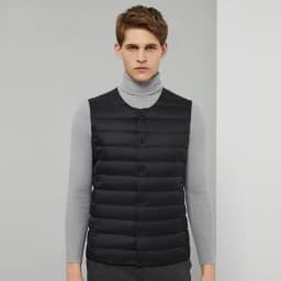 2026 New men's Sleeveless Puffer Jacket Spring Winter men 90% White Duck Down Ultra Lightweight Packable Warm Down Liner Vest