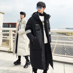 -30° 2026 New Winter Cold resistant Warm Down Jacket High Quality Men's Women X-Long(Winter) Warm Fashion Brand Parkas