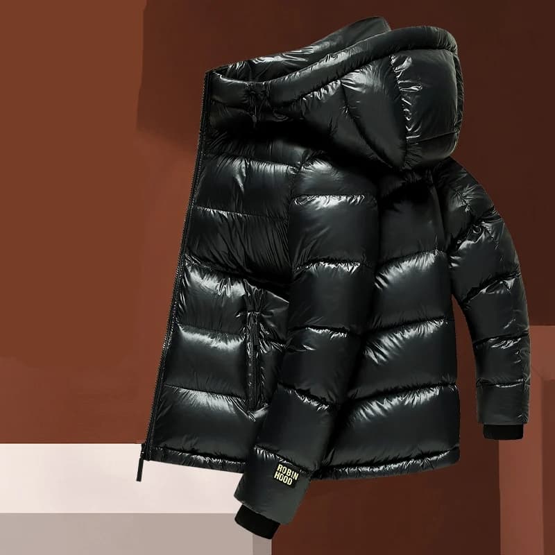 Autumn Winter 90% White duck down New Style Men Down Jacket With Detachable Sleeve Men's Puffer Coat