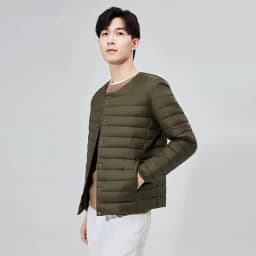 2026 New Arrivals  Ultra Light Down Liner Jackets Men's Winter Fashion Casual Korean Wearing Inside O-neck Packable Puffer Coats