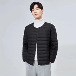 2026 New Arrivals  Ultra Light Down Liner Jackets Men's Winter Fashion Casual Korean Wearing Inside O-neck Packable Puffer Coats