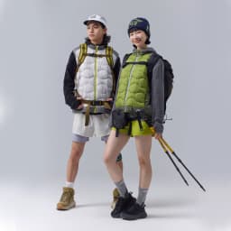 Winter New Outdoor Mountain Style Color-Blocking Lightweight Down Vest - Trendy Unisex Design for Men & Women