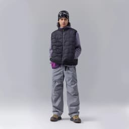 Winter New Outdoor Mountain Style Color-Blocking Lightweight Down Vest - Trendy Unisex Design for Men & Women