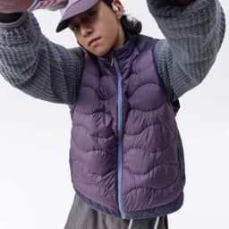 Winter New Outdoor Mountain Style Color-Blocking Lightweight Down Vest - Trendy Unisex Design for Men & Women