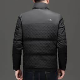 Winter New Men's Trendy Down Jacket Thickened Stand-up collar Duck Down Jacket short warm Coat