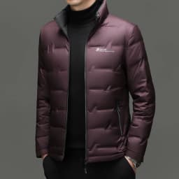 Winter Down Jacket 2026 Light Luxury Brand Men's Coat 90% White Duck Down Lining Outdoor Leisure Sports Men's Jacket