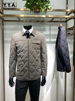 Autumn Winter Mens Thin Down Jacket Leisure Zipper Male Turndown Collar Duck Down Coat Business Gentlemen Long Sleeve Outerwear