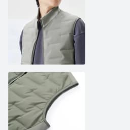 Men's Down Vest Winter Warm Lightweight Thermal Padded Sleeveless Jacket Outdoor Sports Casual Bodywarmer