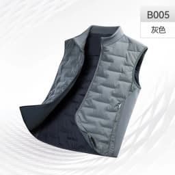 Men's Down Vest Winter Warm Lightweight Thermal Padded Sleeveless Jacket Outdoor Sports Casual Bodywarmer