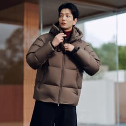 Semir Down Jacket Men Three-Resistant Outerwear Couple Winter Outfit 2026 New Hooded Top Anti-Static Men's Clothing