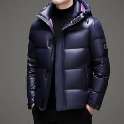 New arrival winter jacket 90% white duck down jackets men,mens thicken warm parkas winter down coat,hooded parkas men L-5XL