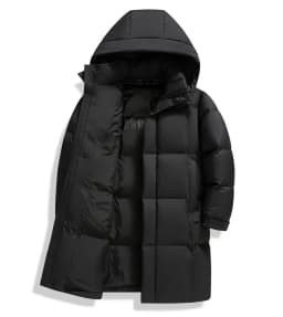 Men's 90% White Duck Down coat 2026 winter new long style warm Down Jackets woman's fashion thicken Jacket size M-5XL