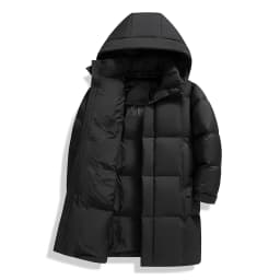 Men's 90% White Duck Down coat 2026 winter new long style warm Down Jackets woman's fashion thicken Jacket size M-5XL