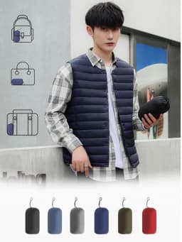 NewBang 7XL 6XL Size 90% Matt Fabric Men's Duck Down Vest Ultra Light Down Vests Light Weight Windbreaker Sleeveless