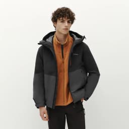 Semir Men Down Jacket 90 Percent Down Fill Rain Resistant Breathable Abrasion Resistant Outdoor Color Block Hooded 2026 New