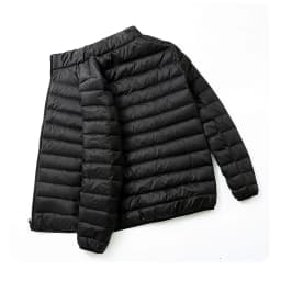 M-6XL Man Duck Down Jacket Ultra Light Spring Hooded Jackets Men Portable Outerwear Waterproof Windbreak Coat