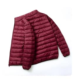 M-6XL Man Duck Down Jacket Ultra Light Spring Hooded Jackets Men Portable Outerwear Waterproof Windbreak Coat