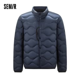 Semir Men Down Jacket 2026 Winter Cold Weather Everyday Style Outdoor Layer Warm Insulation Clean Silhouette Cold Weather Wear