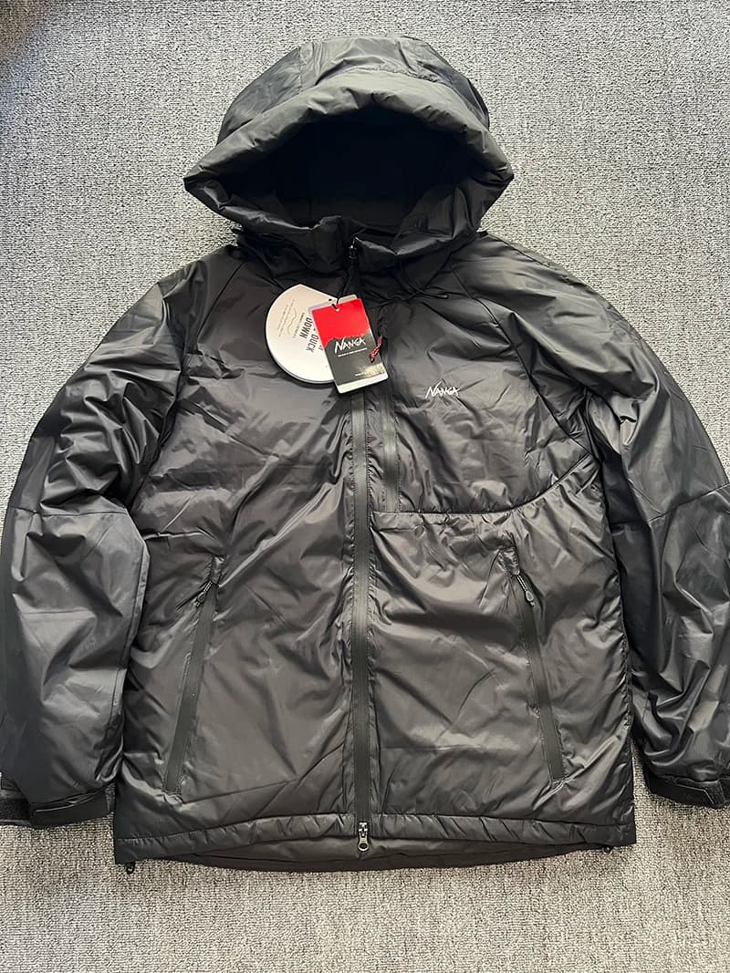 Outdoor Waterproof Breathable Hooded Stand Collar Duck down Jacket Aurora Tex down Thickened Long Sleeve Zipper Closure Men's...