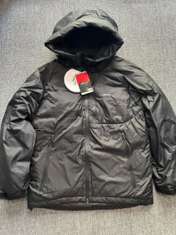 Outdoor Waterproof Breathable Hooded Stand Collar Duck down Jacket Aurora Tex down Thickened Long Sleeve Zipper Closure Men's...