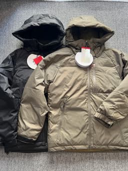 Outdoor Waterproof Breathable Hooded Stand Collar Duck down Jacket Aurora Tex down Thickened Long Sleeve Zipper Closure Men's...