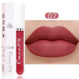 1/3pcs Matte Lipstick Set Liquid Waterproof Velvet Sexy Red Lip Gloss Kit Makeup Lasting Non-stick Cup Lip Tint Beauty Cosmetics