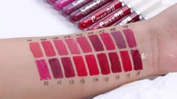 1/3pcs Matte Lipstick Set Liquid Waterproof Velvet Sexy Red Lip Gloss Kit Makeup Lasting Non-stick Cup Lip Tint Beauty Cosmetics