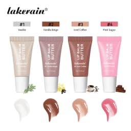 Summer Butter Mini Lip Balm Travel Kit Buttery Moisturizing Tinted Lip Balm Watery Multi-color Lipstick For All Skin Types
